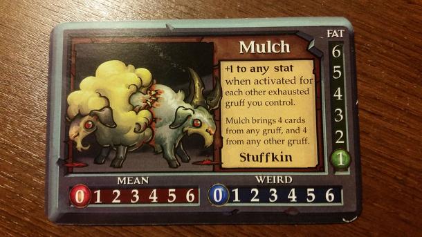 Gruff: Mulch promo card