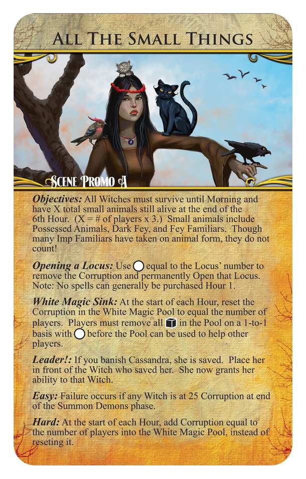 Approaching Dawn: The Witching Hour - All the Small Things Promo Card