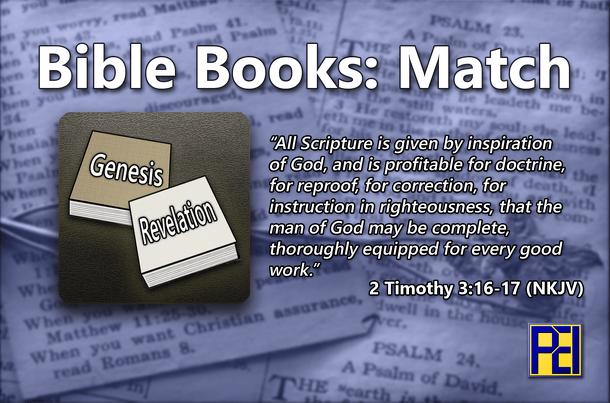 Bible Books: Match