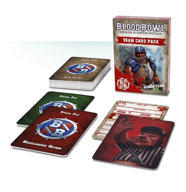 Blood Bowl (2016 edition): Human Team Card Pack