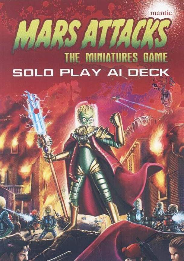 Mars Attacks: The Miniatures Game – Solo Play A.I. Deck