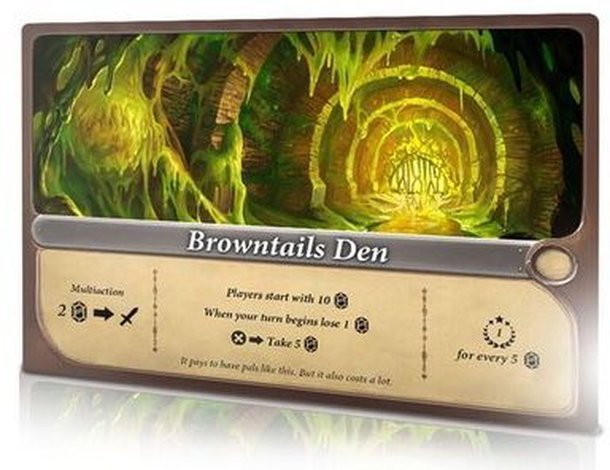 Enchanters: Browntails Den Promo Card