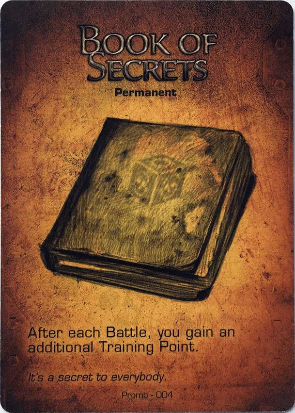 Too Many Bones: Book of Secrets Promo Card