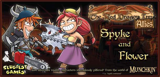 The Red Dragon Inn: Allies – Spyke and Flower