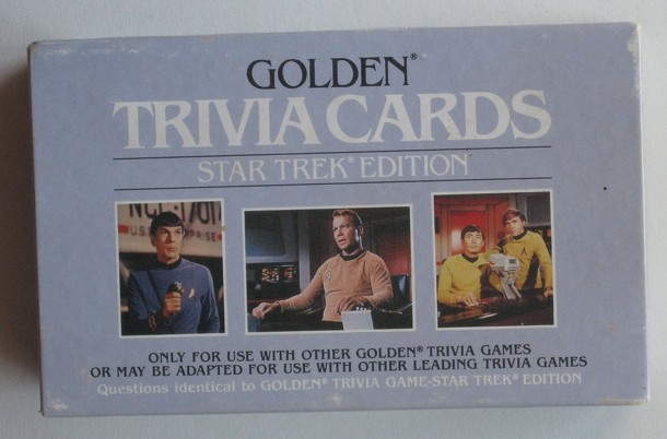 Golden Trivia Cards: Star Trek Edition