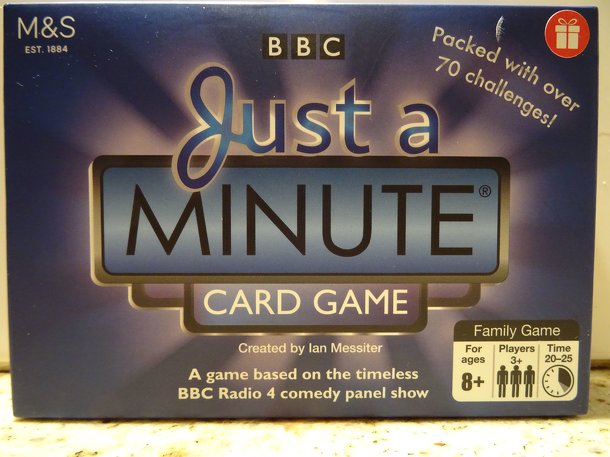 BBC Just a Minute Card Game