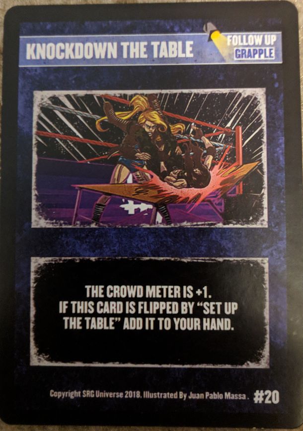 The Supershow: Knockdown the Table Promo Card