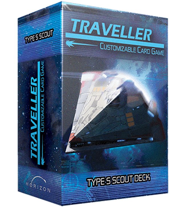 Traveller Customizable Card Game: Type S Scout Deck