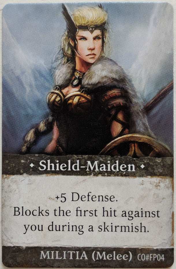 Folklore: The Affliction – Shield-Maiden Promo Card