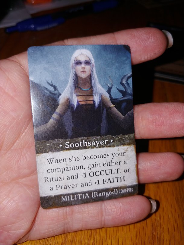Folklore: The Affliction – Soothsayer Promo Card