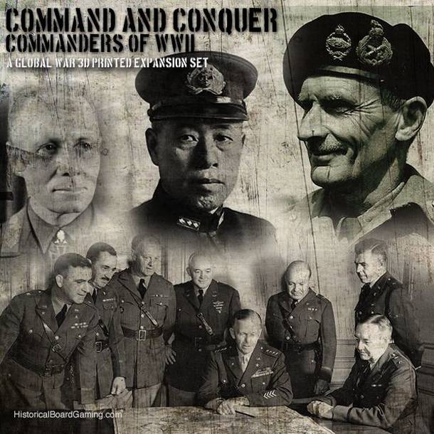 Global War 1936-1945: Command and Conquer – Commanders of WWII