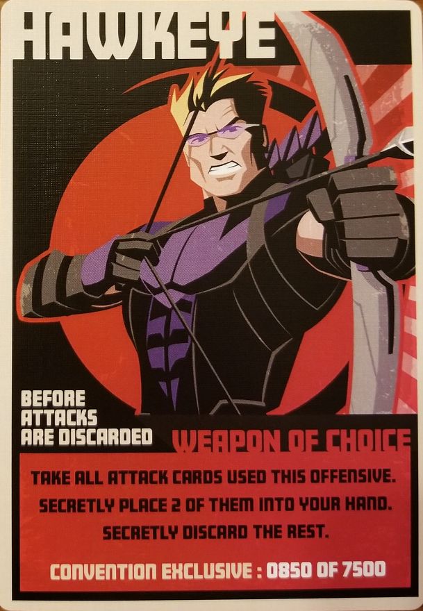 Hail Hydra: Hawkeye Promo Card