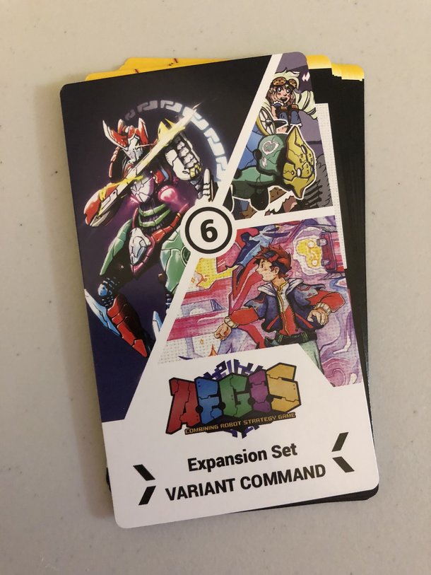 A.E.G.I.S. Combining Robot Strategy Game: Variant Command Expansion Set