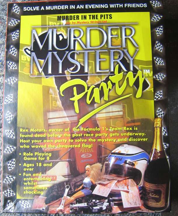 Murder Mystery Party: Murder in the Pits