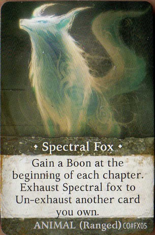 Folklore: The Affliction – Spectral Fox Promo Card