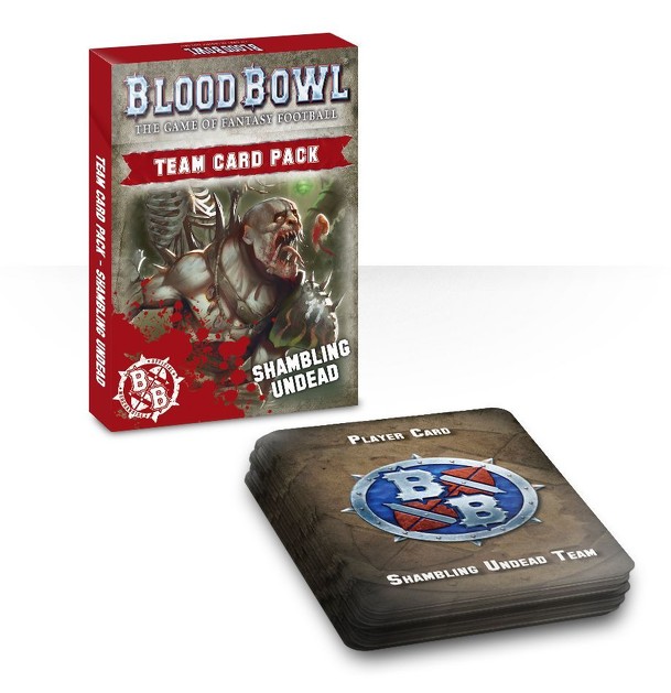 Blood Bowl (2016 Edition): Shambling Undead Team Card Pack