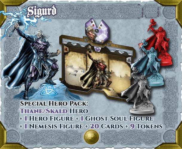 Sword & Sorcery: Hero Pack – Sigurd Thane/Skald