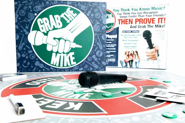 Grab the Mike, the "Worlds Greatest Karaoke Style" Board Game