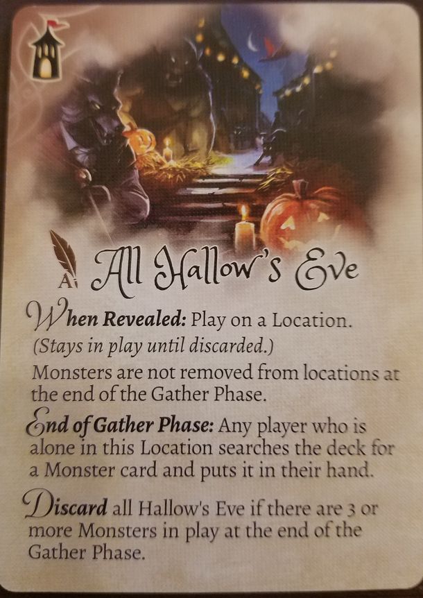 The Grimm Forest:  All Hallow's Eve Promo Card