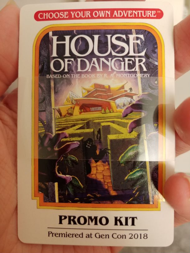 Choose Your Own Adventure: House of Danger – Game Convention Promo Kit