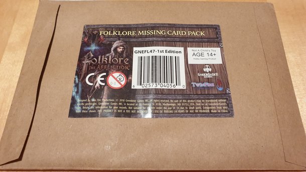 Folklore: The Affliction – Missing Card Pack