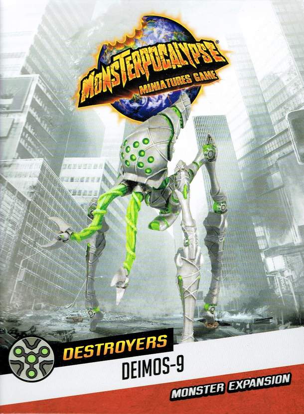 Monsterpocalypse Miniatures Game: Destroyers Martian Menace Monster – Deimos-9