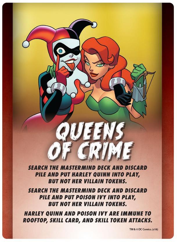 Batman: The Animated Series – Gotham City Under Siege: Queens of Crime Promo Card