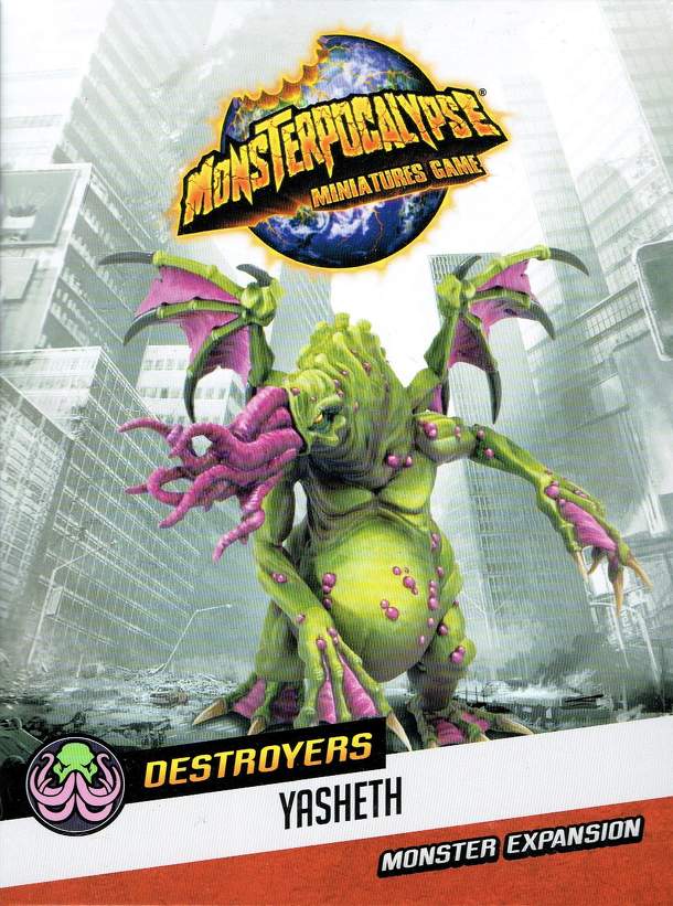 Monsterpocalypse Miniatures Game: Destroyers Lords of Cthul Monster – Yasheth