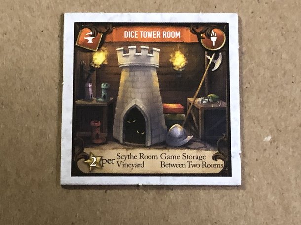 Between Two Castles of Mad King Ludwig: Dice Tower Room Promo Tile