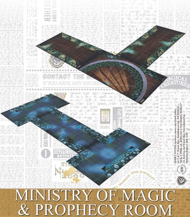 Harry Potter Miniatures Adventure Game: Ministry of Magic and Prophecy Room