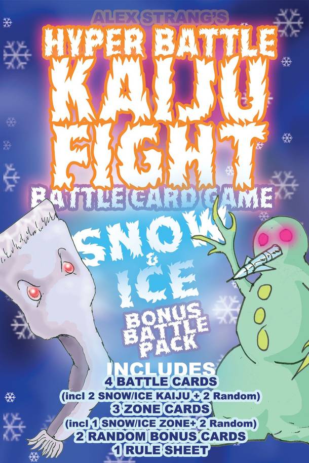 Hyper Battle Kaiju Fight: Snow & Ice Battlepack