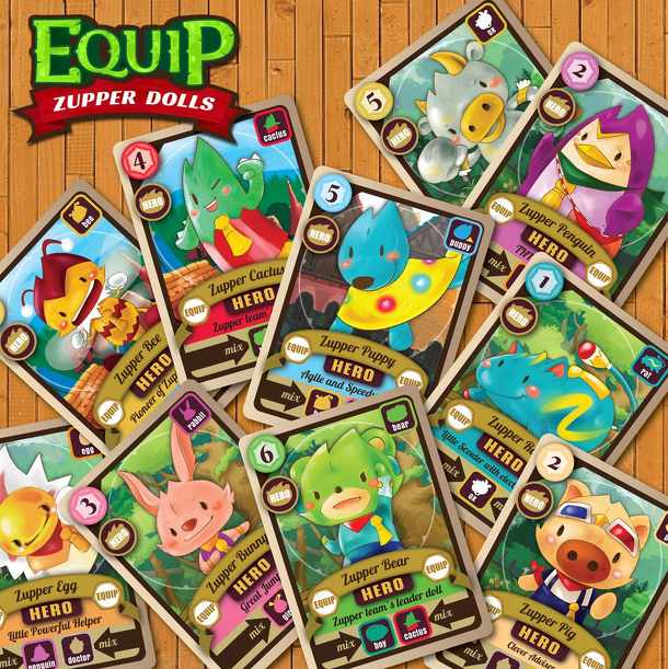 Equip: Battle, Collect Credits, and Buy Cards!