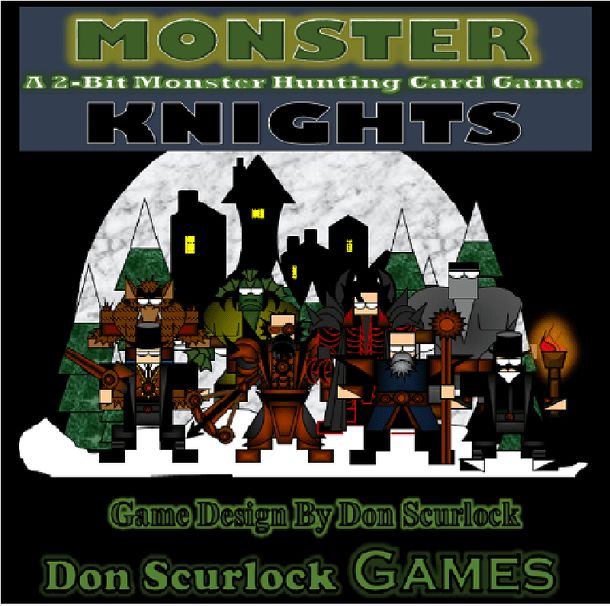 Monster Knights: A 2-Bit Monster Hunting Card Game