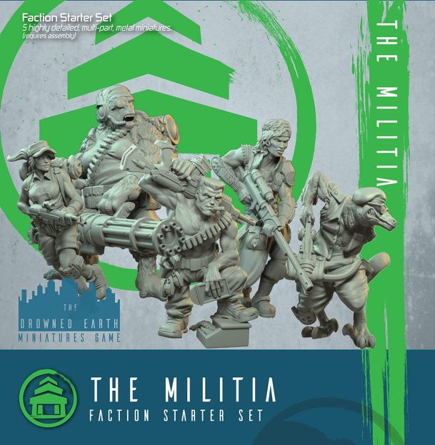The Drowned Earth: The Militia Fraction Starter Set