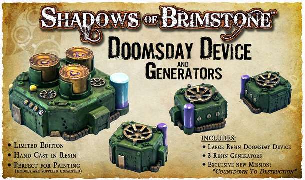 Shadows of Brimstone: Doomsday Device and Generators