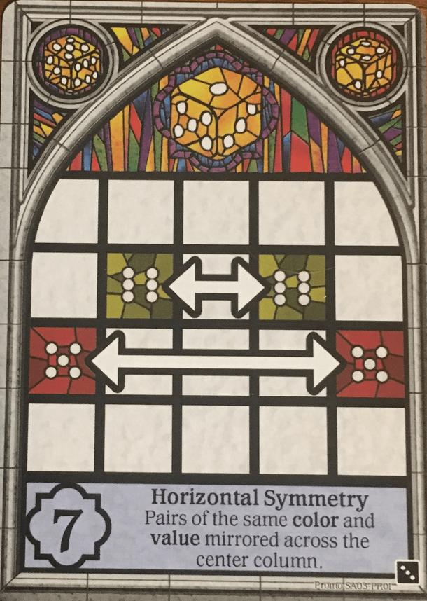 Sagrada: Horizontal Symmetry