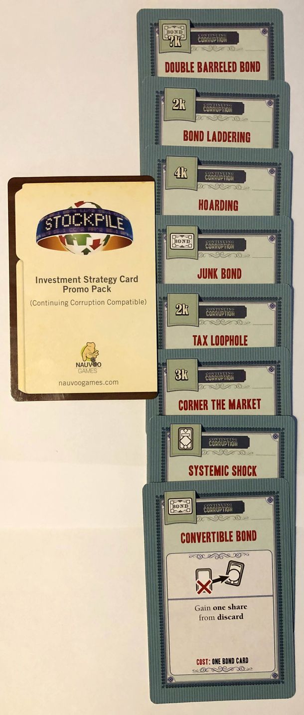 Stockpile: Investment Strategy Card Promo Pack