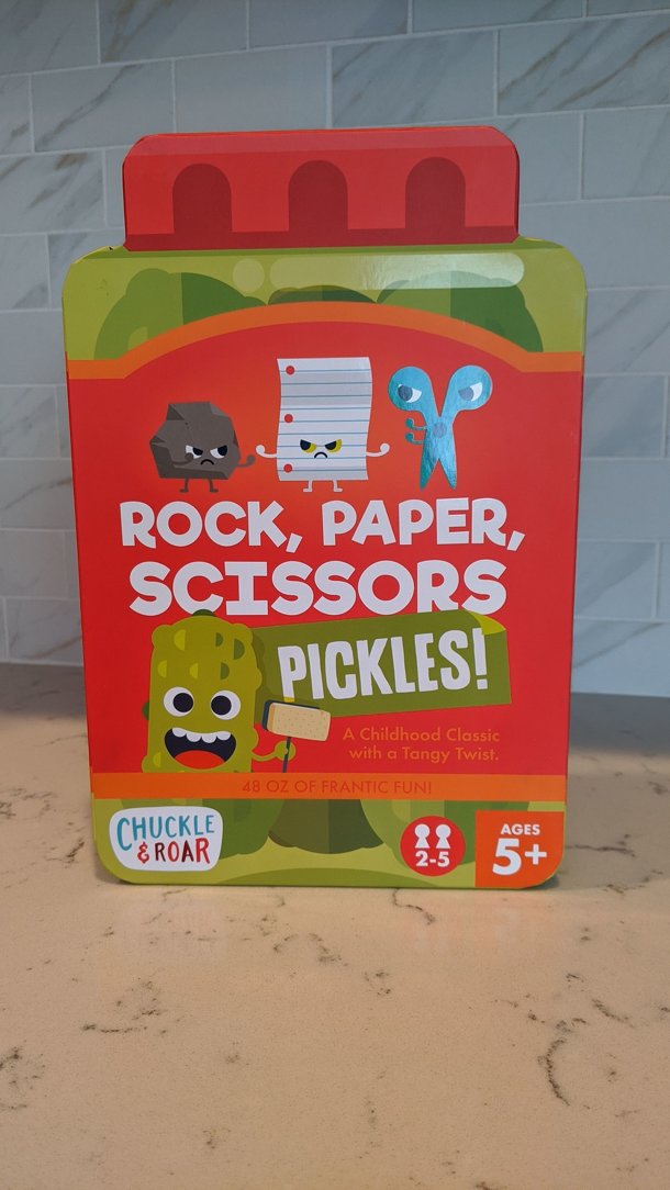 Rock, Paper, Scissors, Pickles