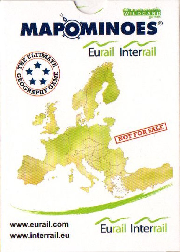 Mapominoes: Eurail Interrail
