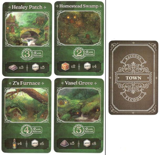 Raccoon Tycoon: New Town Promo Cards