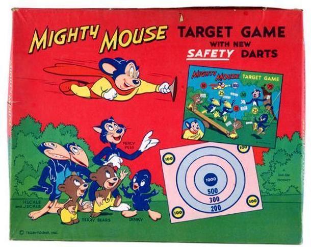 Mighty Mouse Spin Targets Game