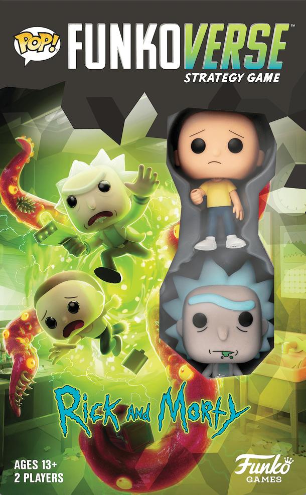 Funkoverse Strategy Game: Rick and Morty 2-Pack