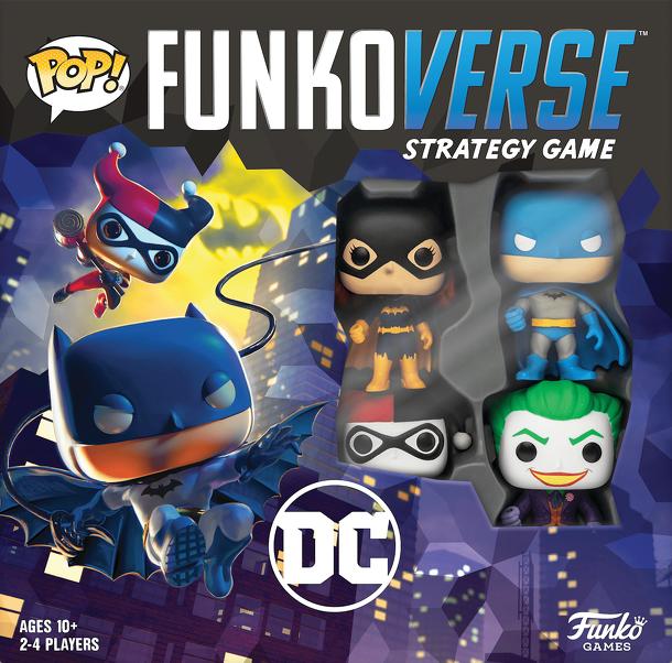Funkoverse Strategy Game: DC 4-Pack