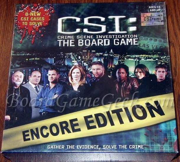 CSI: The Board Game – Encore Edition