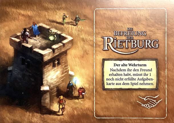 Die Befreiung der Rietburg: Der alte Wehrturm