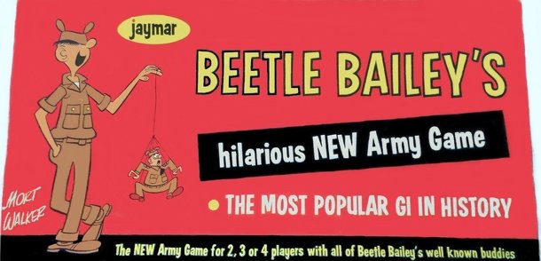 Beetle Bailey's Hilarious New Army Game