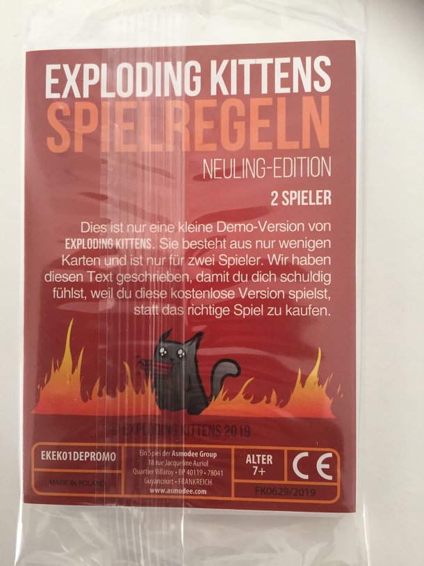 Exploding Kittens: Demo