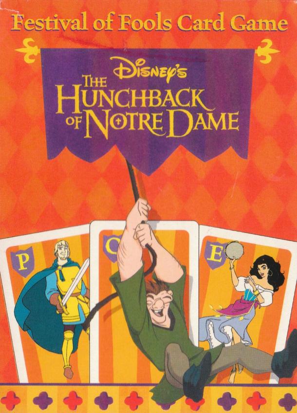 Disney's The Hunchback of Notre Dame Festival of Fools Card Game