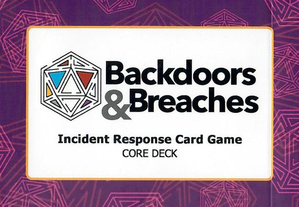 Backdoors & Breaches: Core Deck