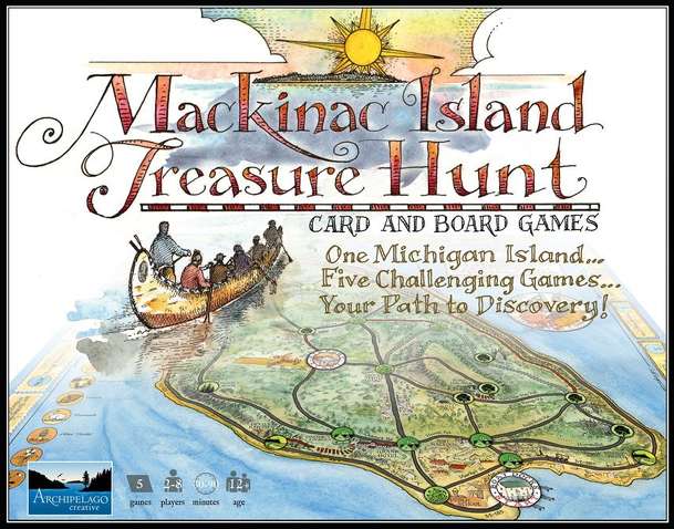 Mackinac Island Treasure Hunt: Card and Board Games